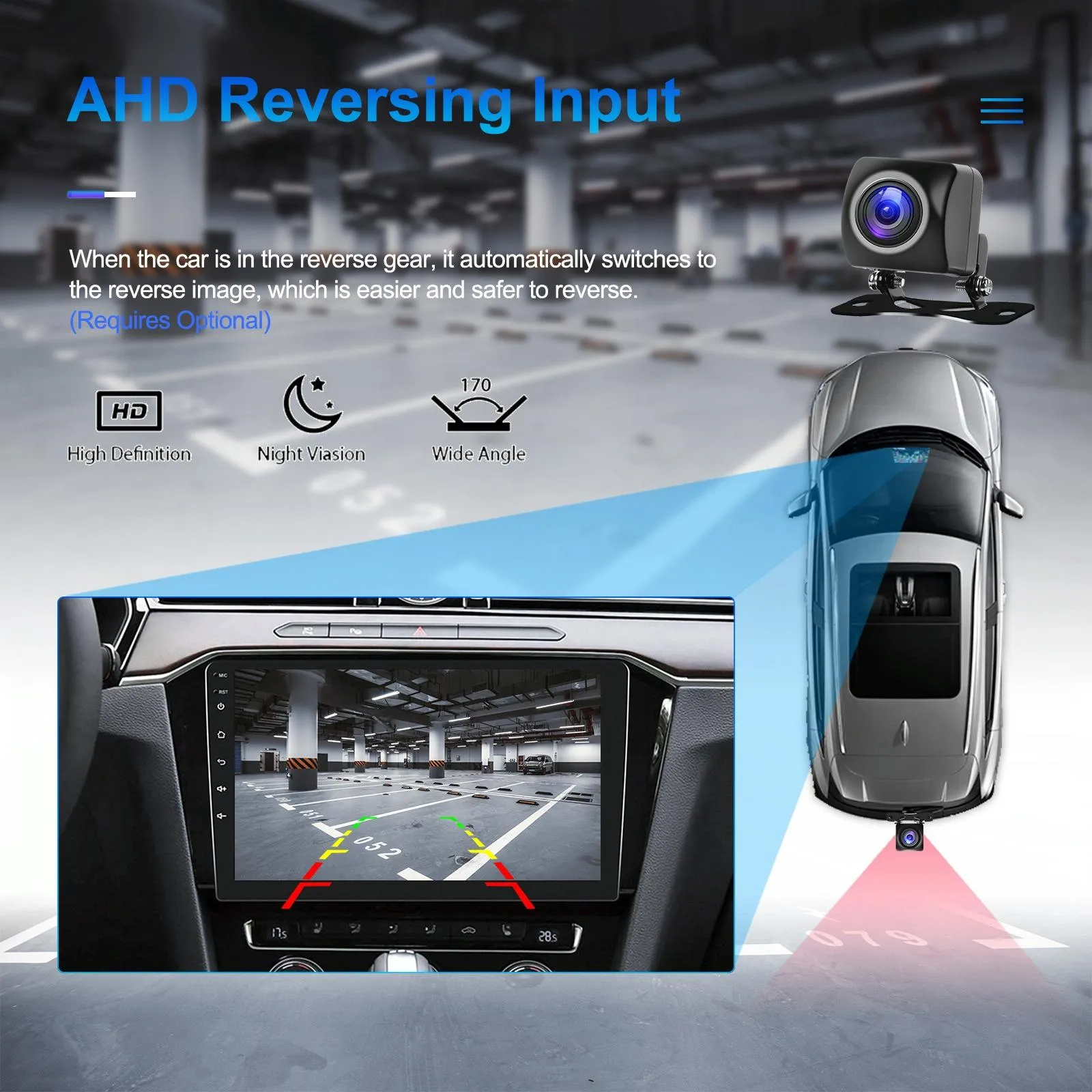 10 Inch Car Android Navigation Screen With Carplay - 2   64G