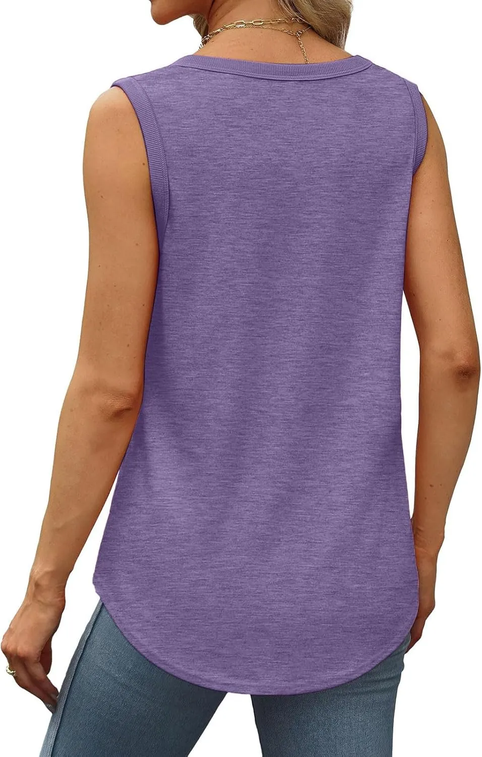 2 Pack Tank Tops for Women Athletic Spring Cami T-Shirts 2025 Racerback Basic Summer 2024 Camisole Fashion Clothes