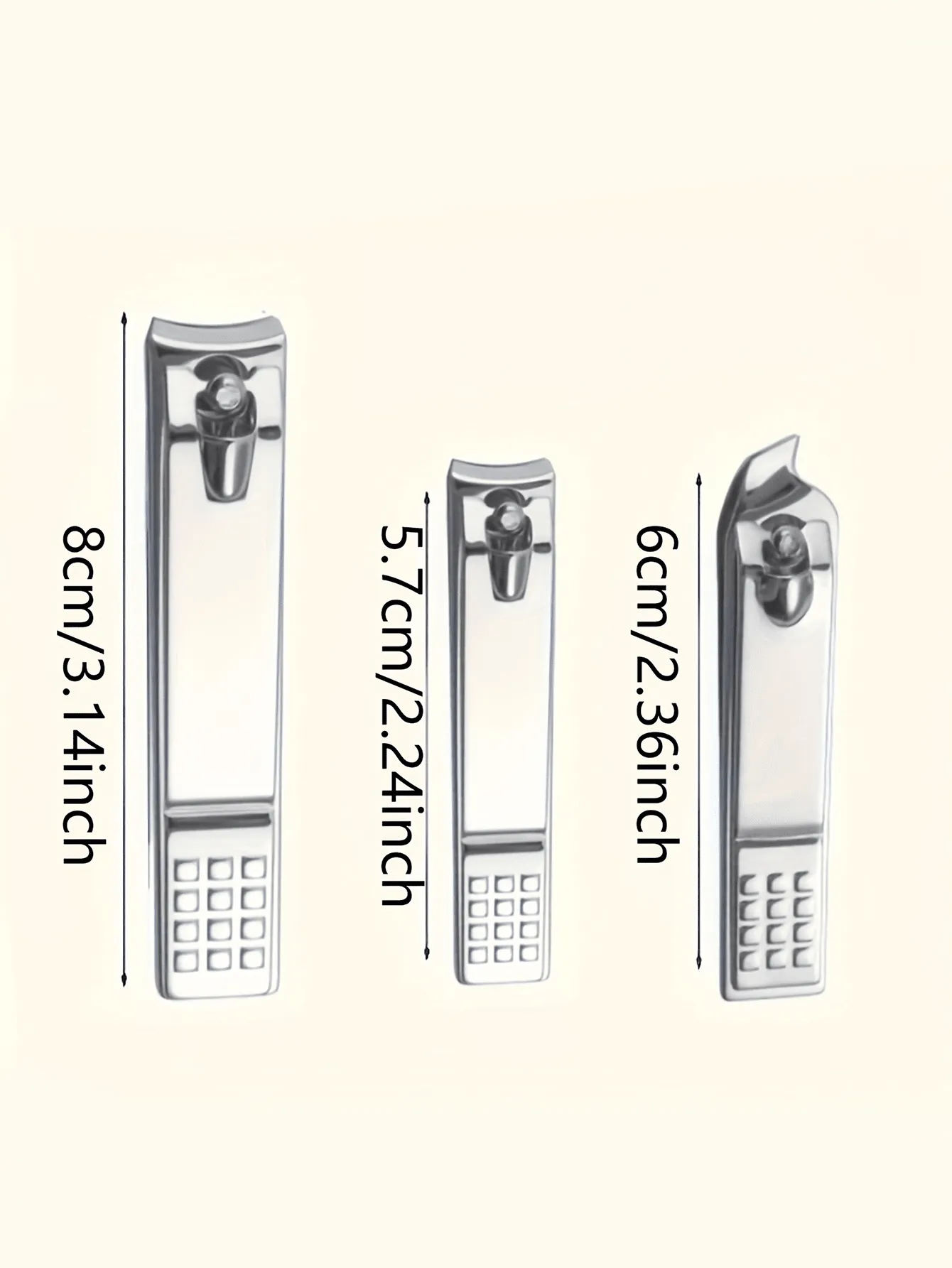 3pcs High Quality Nail Clippers