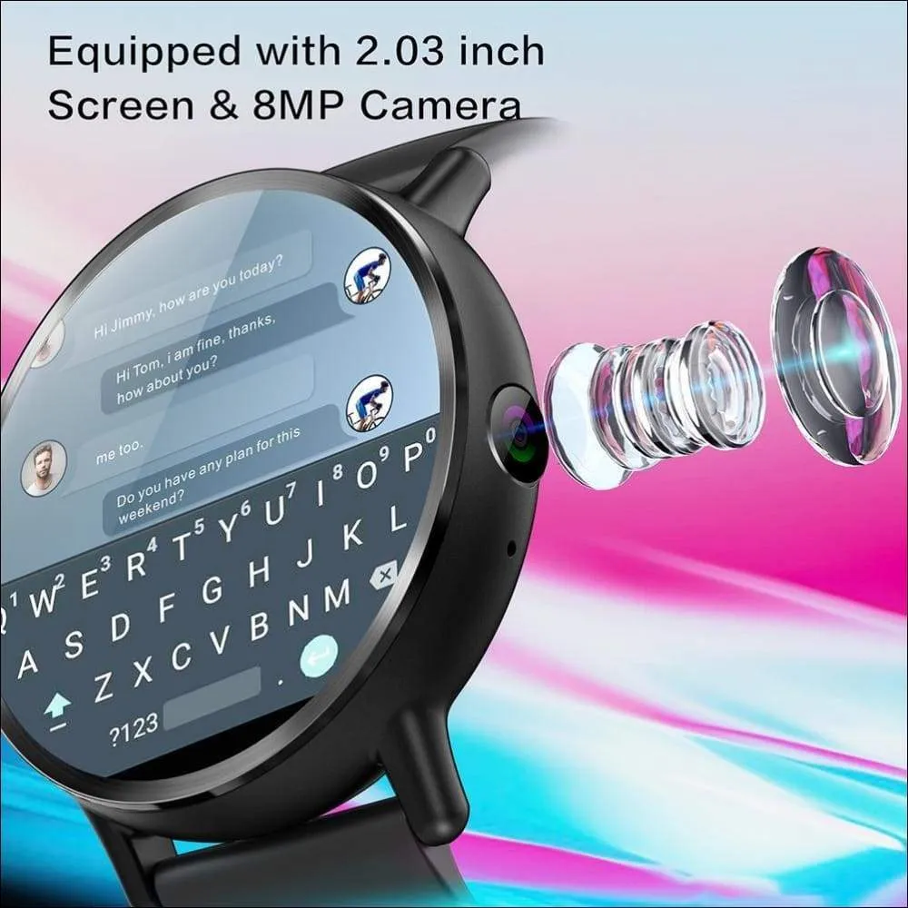 4G 8MP Business Smart Watch