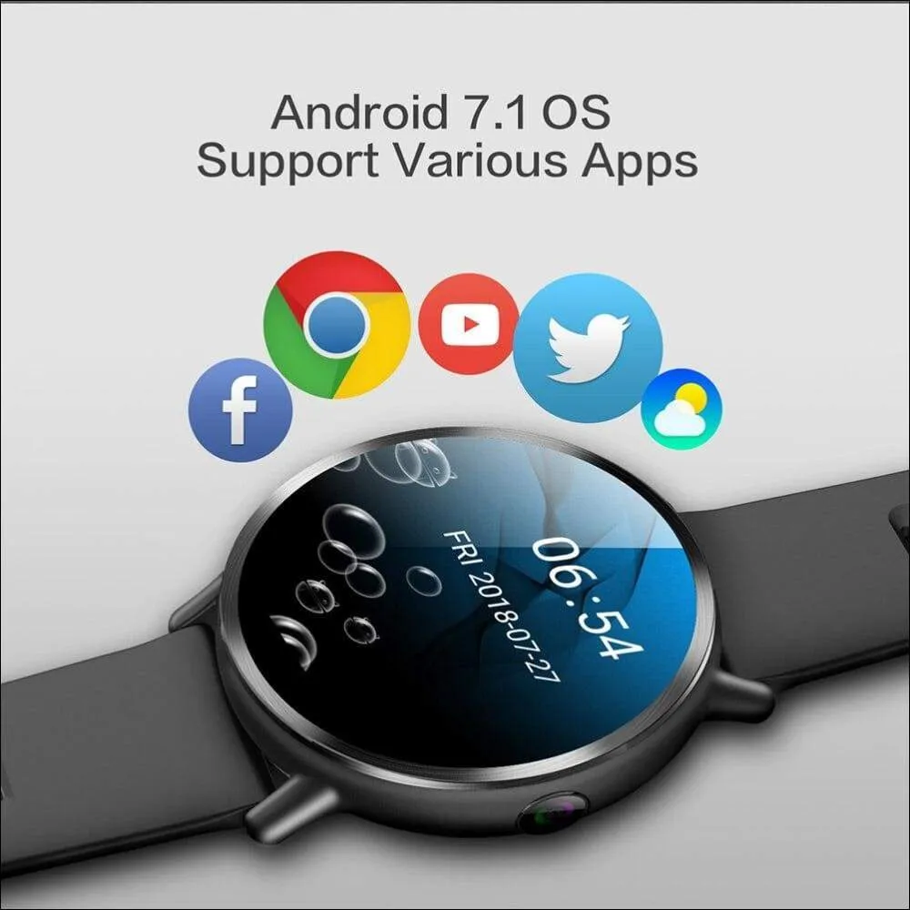 4G 8MP Business Smart Watch