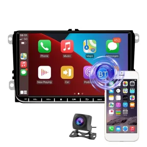 9 Inch Carplay Android10.0 Navigator Player - 2   64G - Ahd Camera