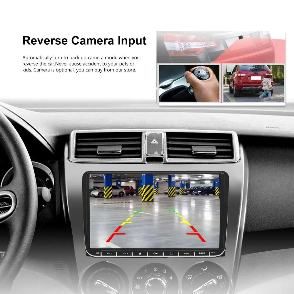 9 Inch Carplay Android10.0 Navigator Player - 2   64G - Ahd Camera