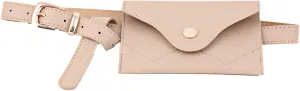 Andongnywell Womens Leather Belt Fanny Pack with Removable Belts Ladies Casual Waist Pack Purse Cash Phone Bag