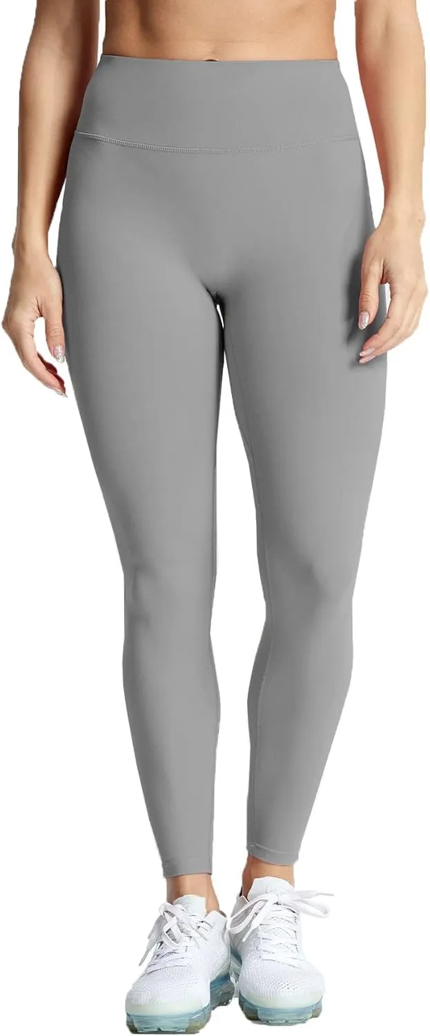 Aoxjox High Waisted Workout Leggings for Women Trinity Yoga Pants 26.5"