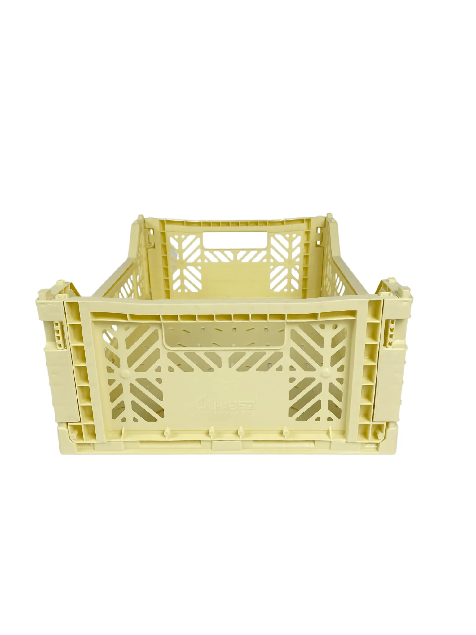 Aykasa Banana Yellow Folding Crate- Medium