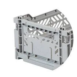 Aykasa Decorative Light Grey Folding Crate - Medium