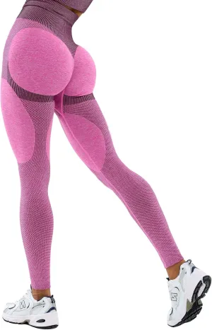Bona Fide Premium Quality High Waist Seamless Leggings for Women - Workout Butt Lifting Leggings with Tummy Control for Gym