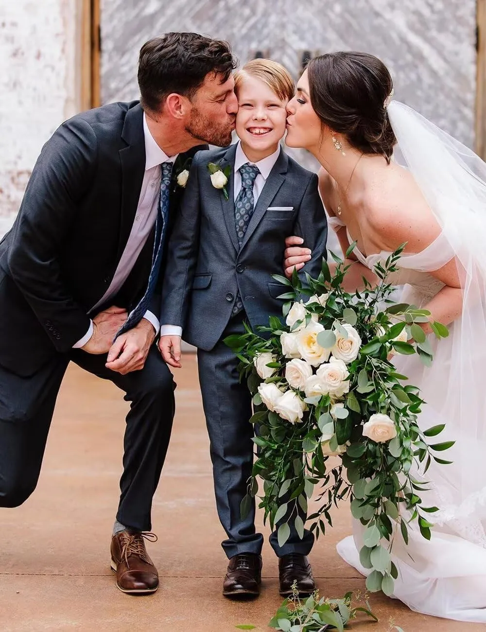 Boys Tailcoat Suits Kids Tuxedo Boys Slim Fit 3 Piece Suits Long Tailcoat Boys Tail for Prom Wedding Vest Pants