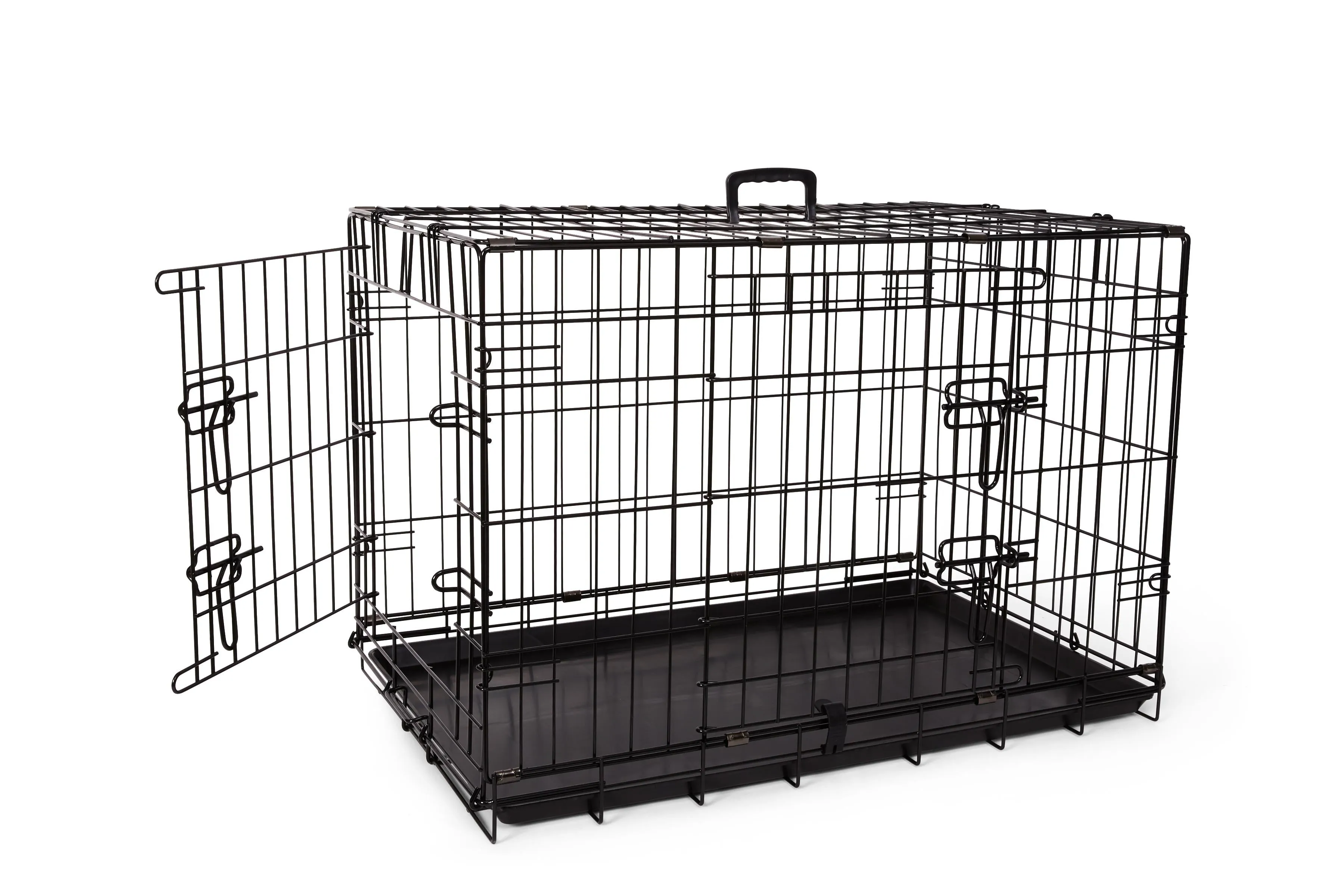 Bud-Z Deluxe Crate Foldable Double Doors Dog