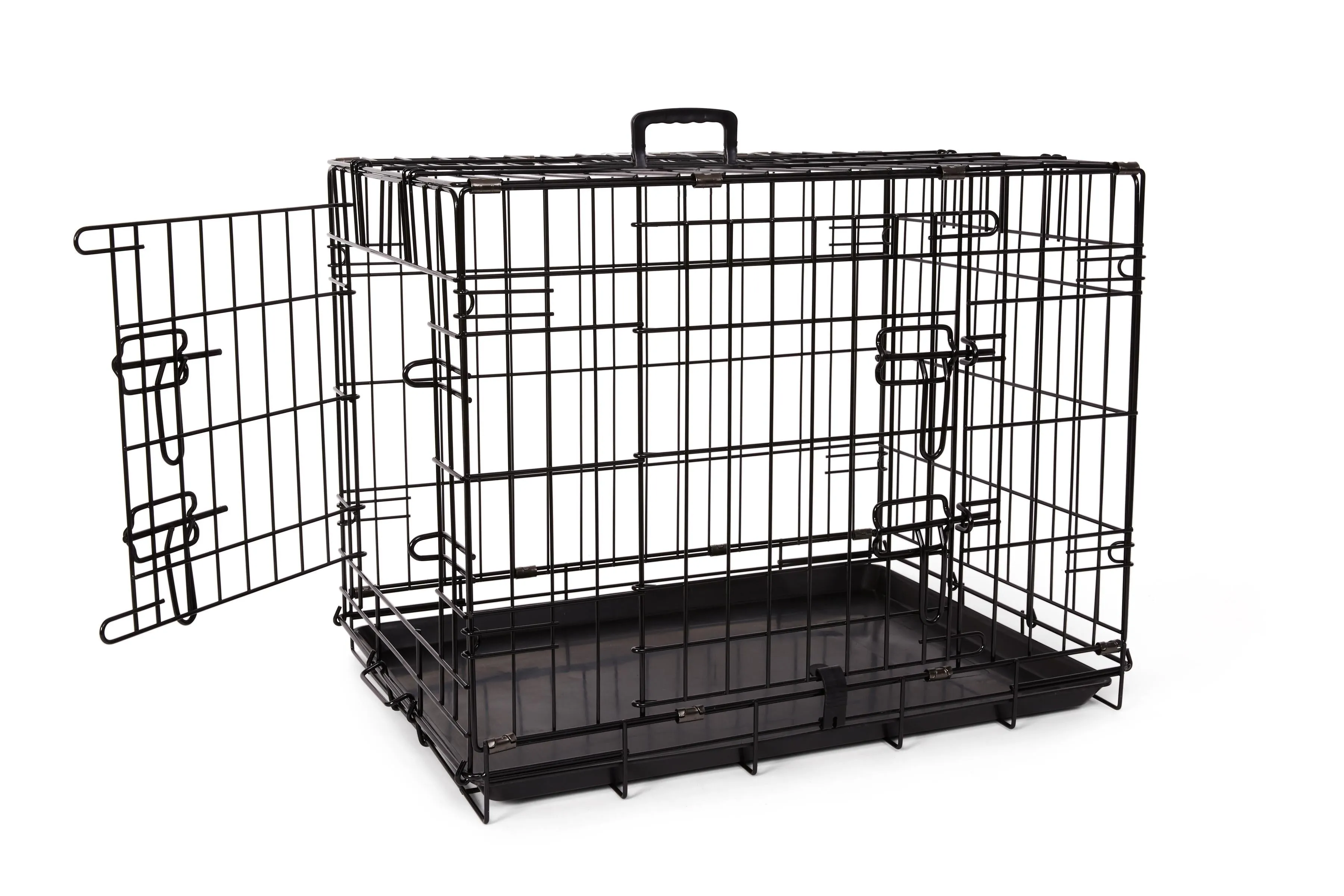 Bud-Z Deluxe Crate Foldable Double Doors Dog