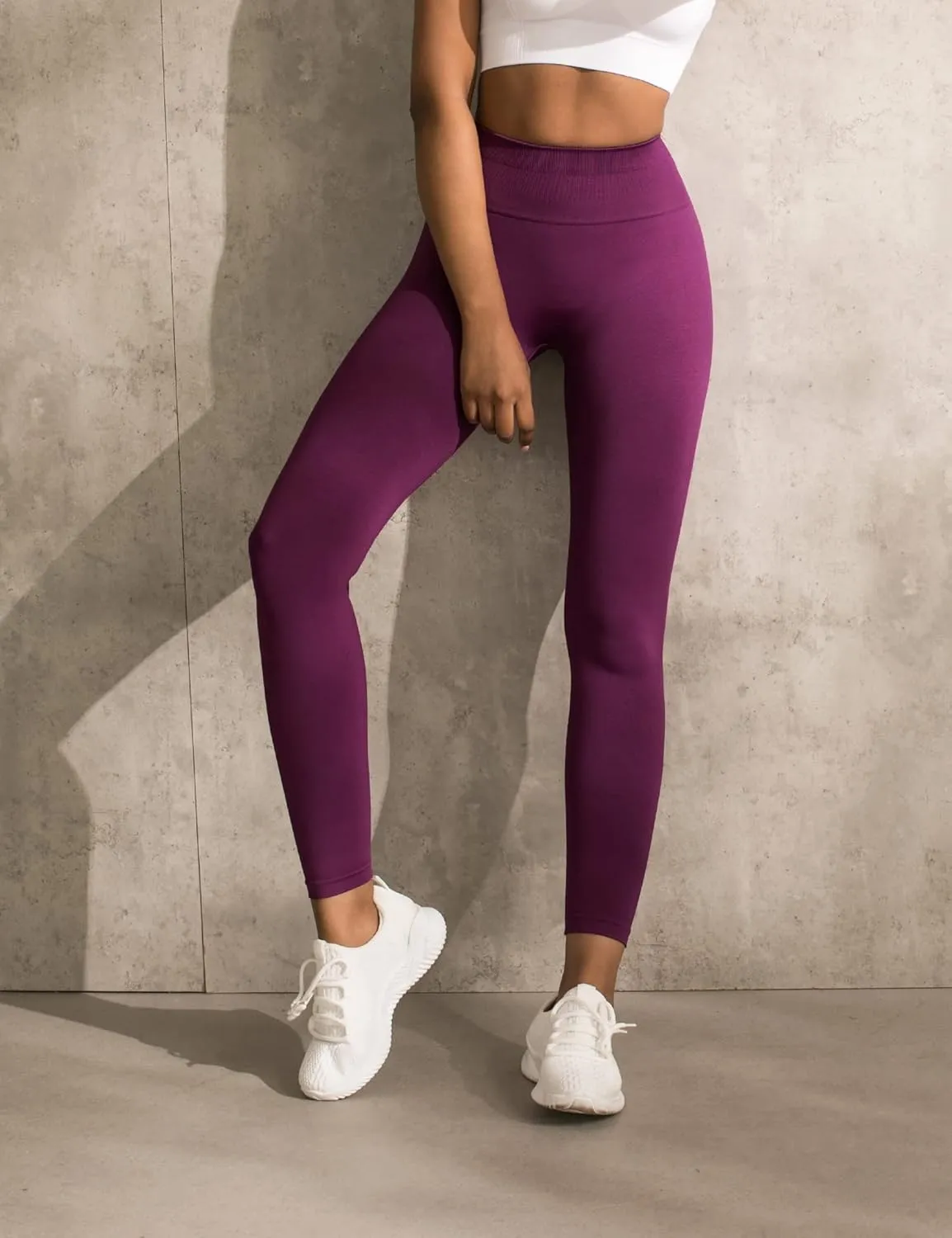 CELER Workout Leggings for Women Tummy Control Chemistry Seamless Scrunch Butt Gym Leggings High Waisted Yoga Pants