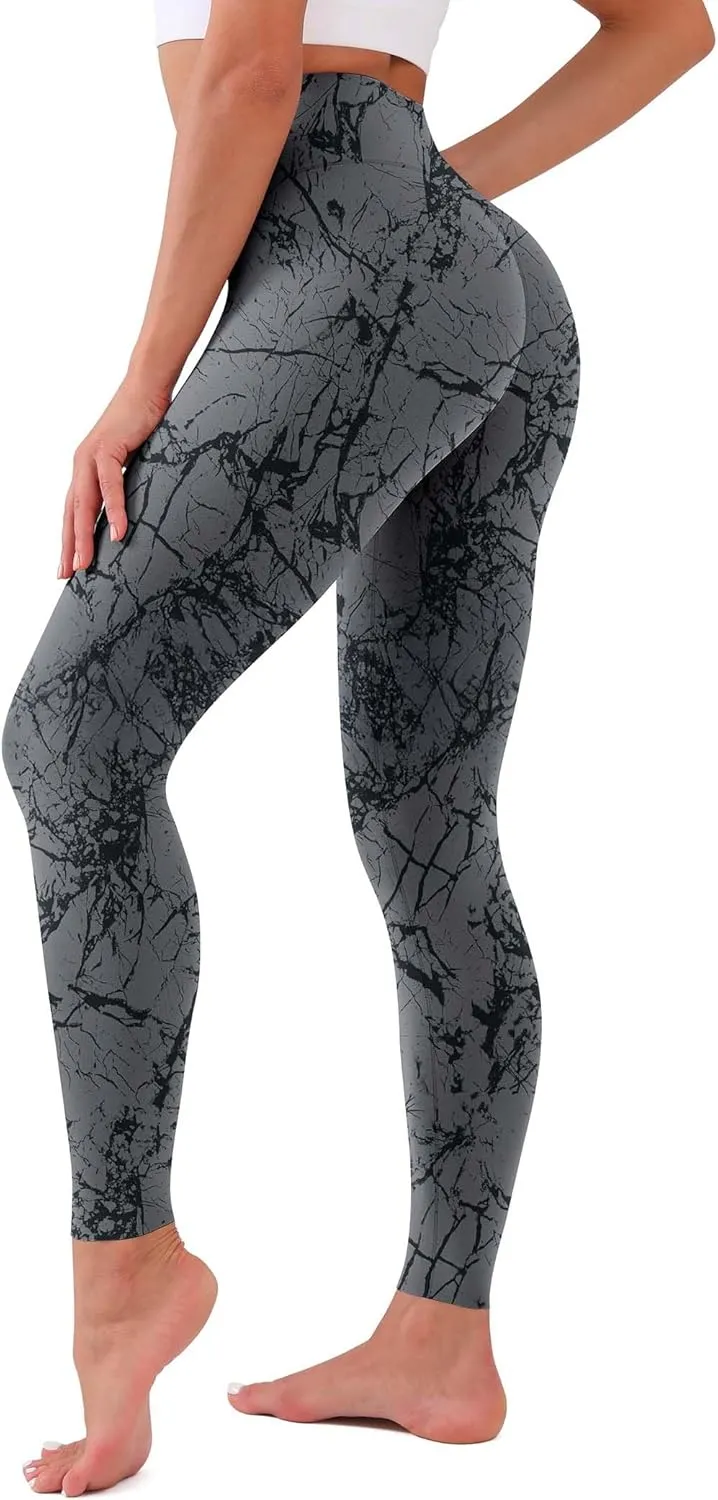 CHANAN High Waisted Leggings for Women No See Through Tummy Control Buttery Soft Yoga Pants for Workout Athletic Running