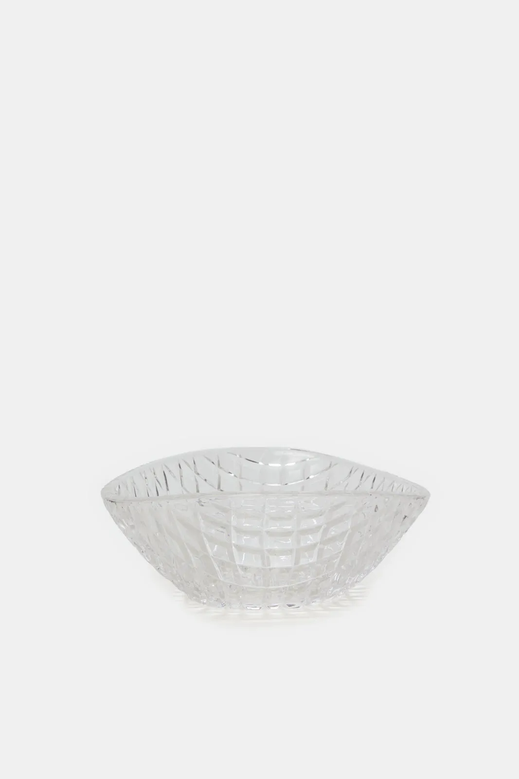 Clear Glass Serving Bowl