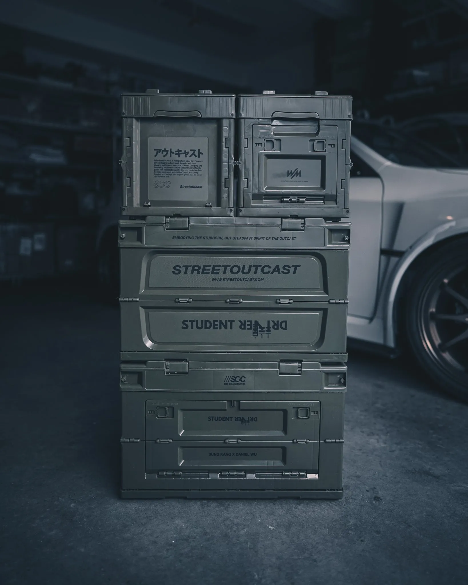 COLLABORATION - FOLDABLE CRATE