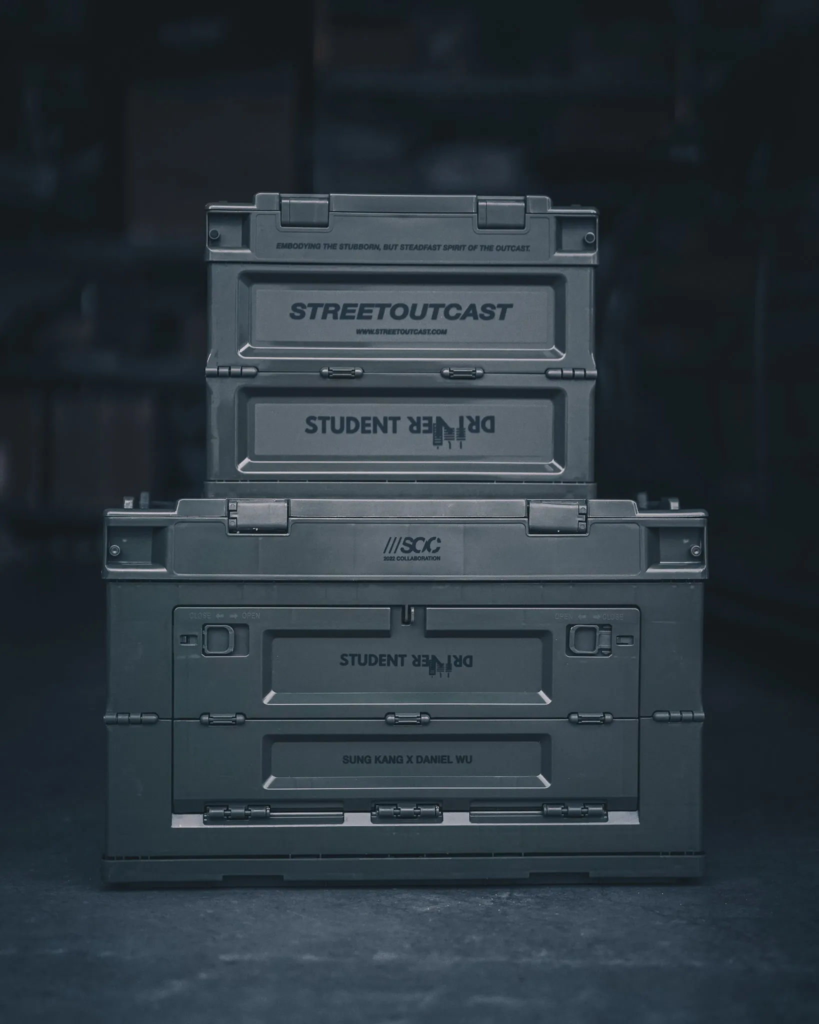 COLLABORATION - FOLDABLE CRATE