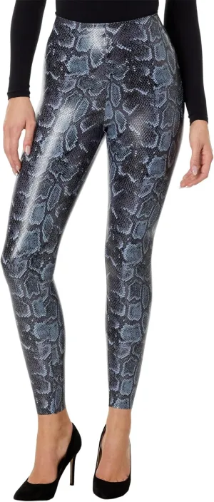 commando Women's Faux Leather Animal Print Legging