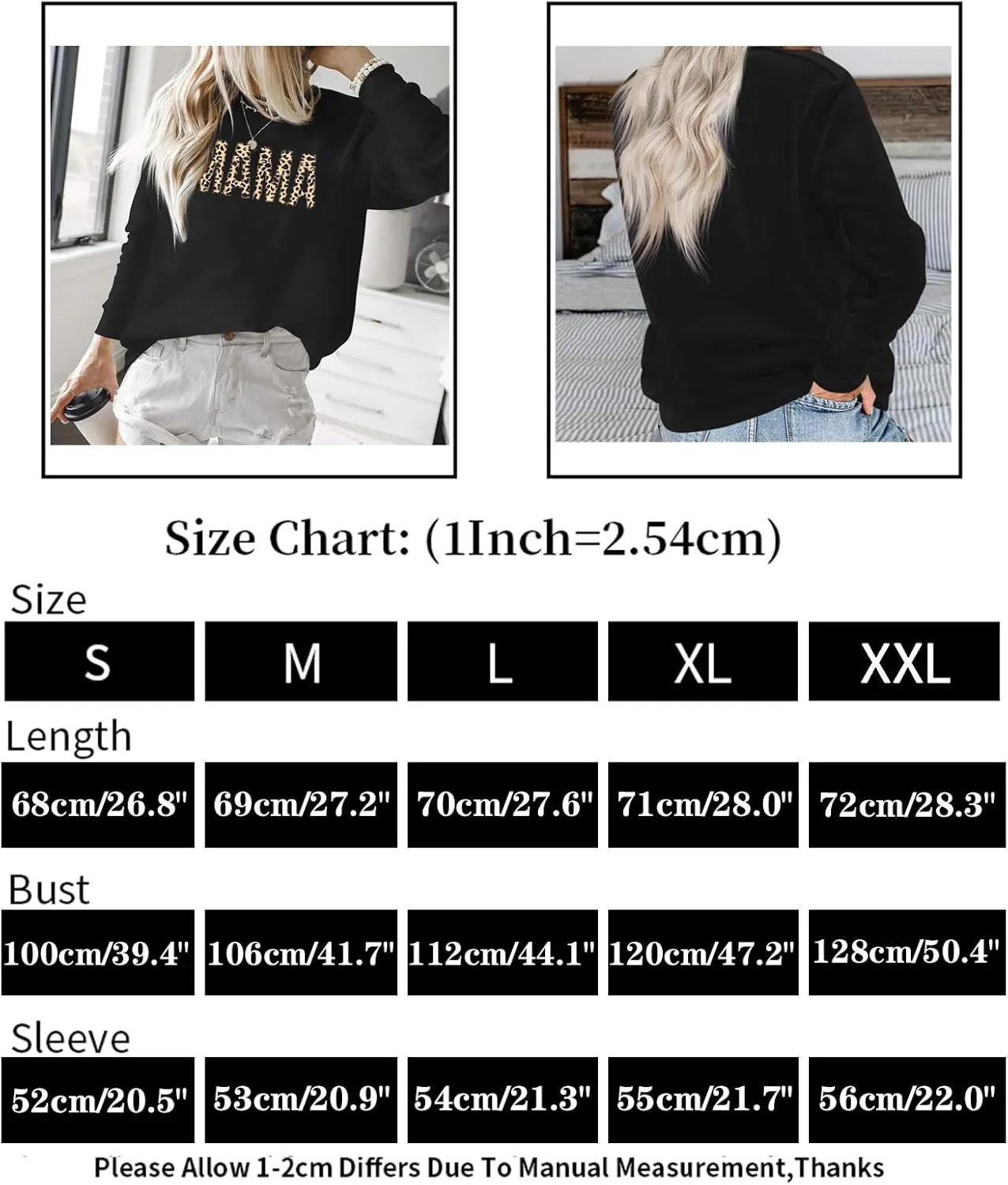 EGELEXY Mama Sweatshirts Women Embroidery Mom Life Blouse Mama Crewneck Pullover Long Sleeve Tops