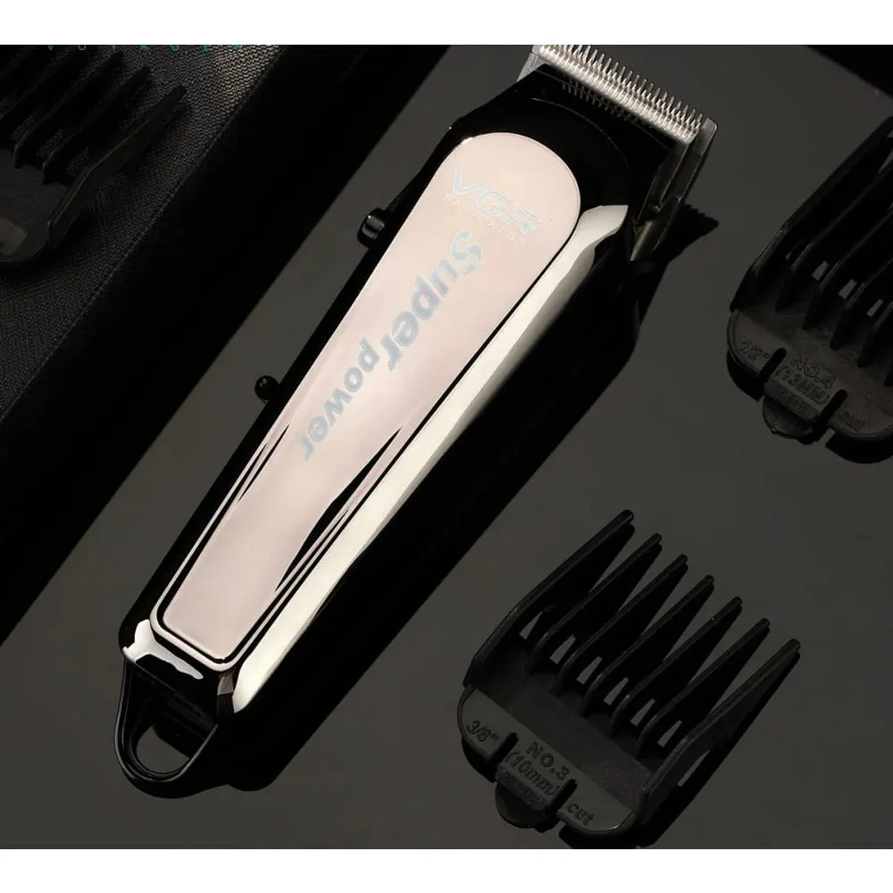 Electric Rechargeable Adjustable Cordless Hair Trimmer for Men