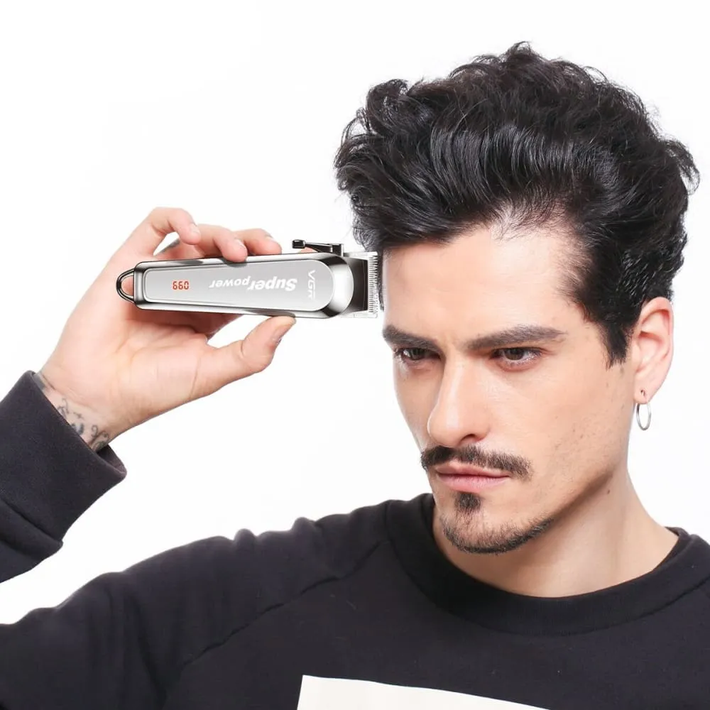 Electric Rechargeable Adjustable Cordless Hair Trimmer for Men