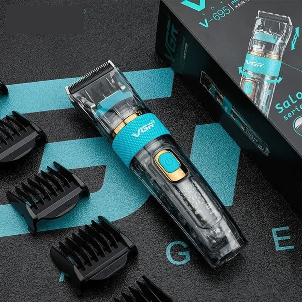 Electric Rechargeable Cordless Adjustable Professional Hair Trimmer for Men