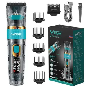 Electric Rechargeable Cordless Adjustable Professional Hair Trimmer for Men