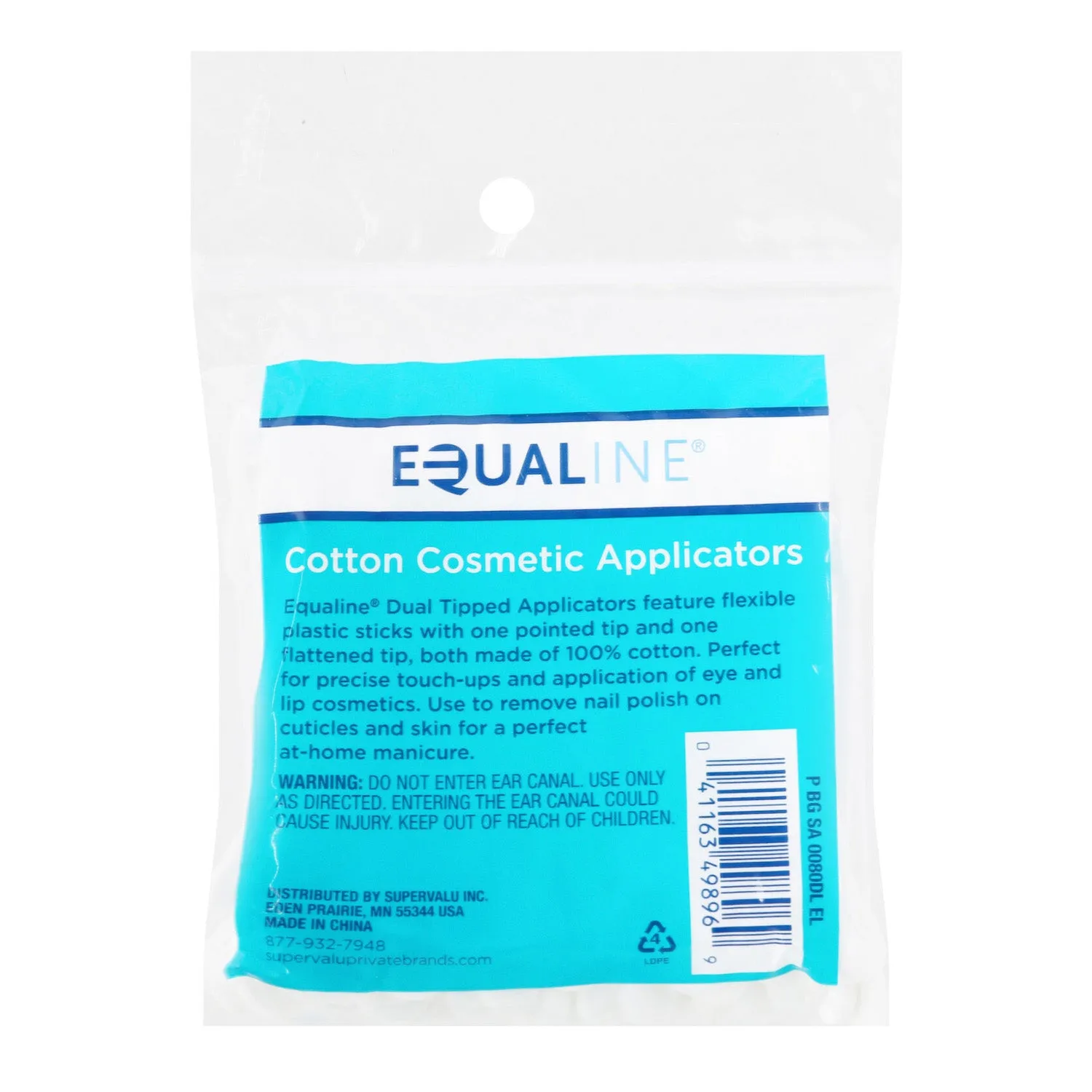 Equaline Dual Tipped Cotton Swab 80ct