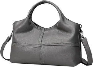 Fashionable Large Capacity Handbag for Women Multifunctional Tote Bag Stylish Shoulder Bag for Office Use Soft Dark Design for Any Outfit