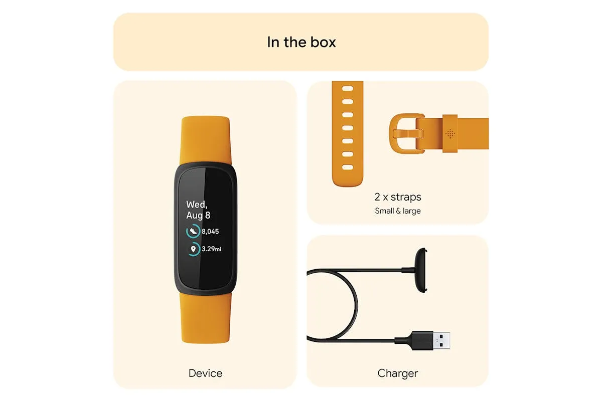 Fitbit Inspire 3 Fitness Tracker | Morning Glow