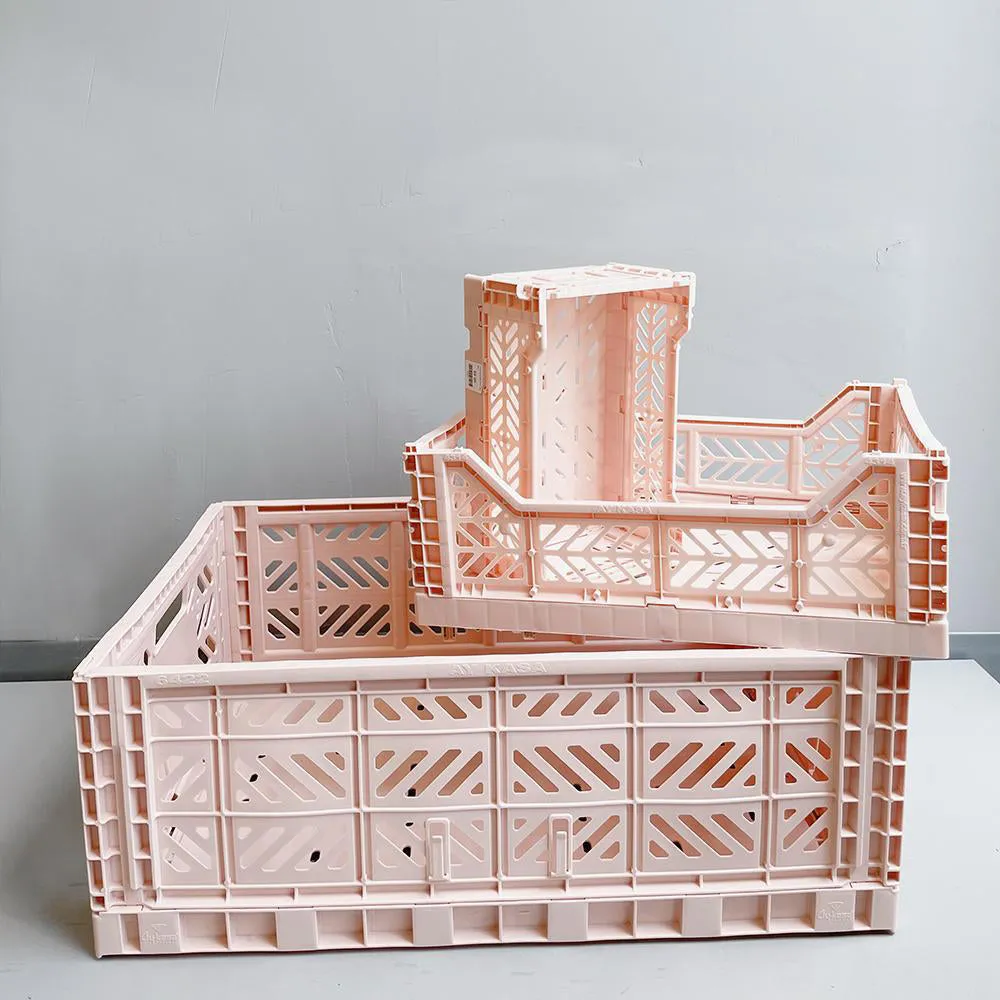 Folding Crates Milk Tea