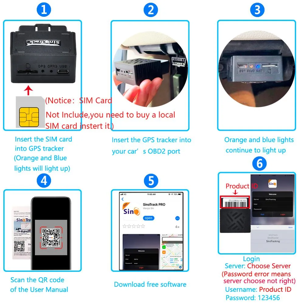 GPS For Car OBD Plug