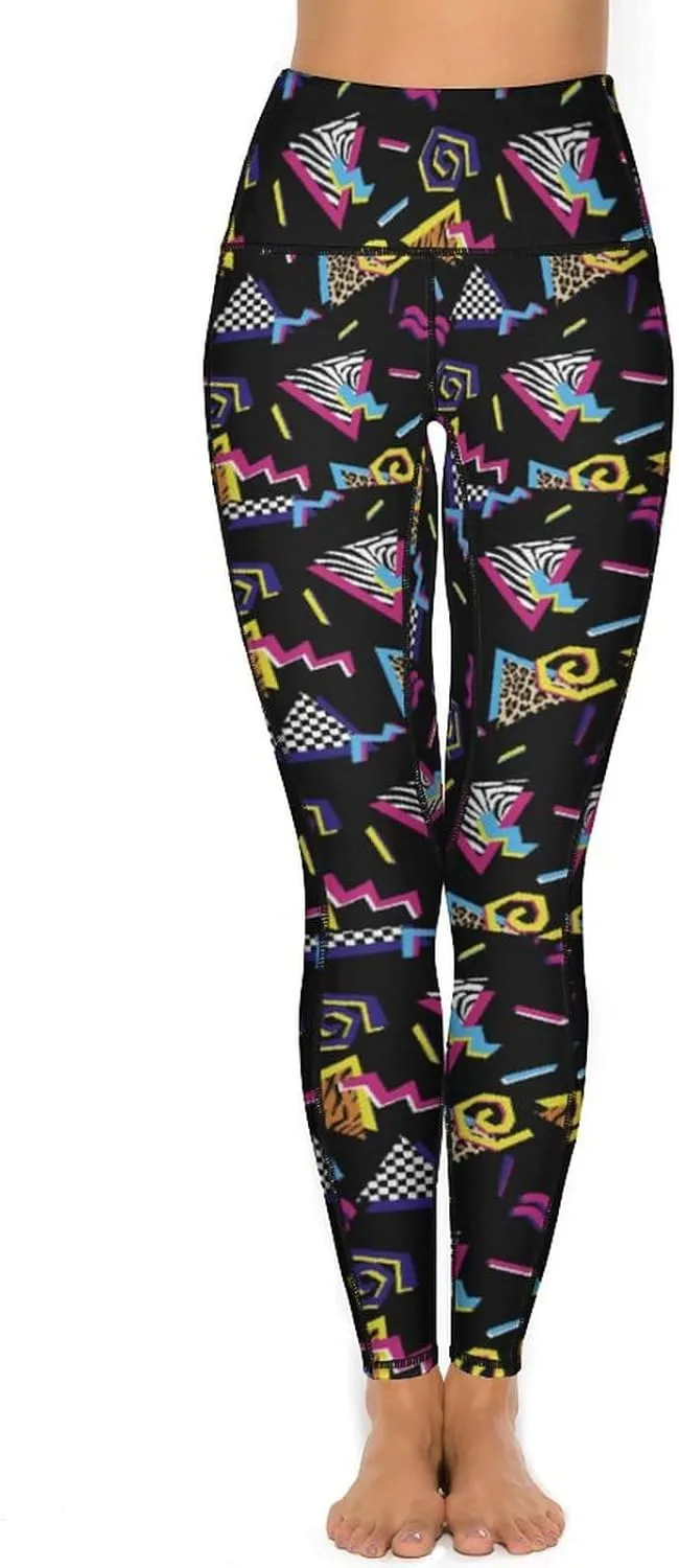 High Waisted Exercise Yoga Pants for Women Running Sports Workout Yoga Leggings with Pockets