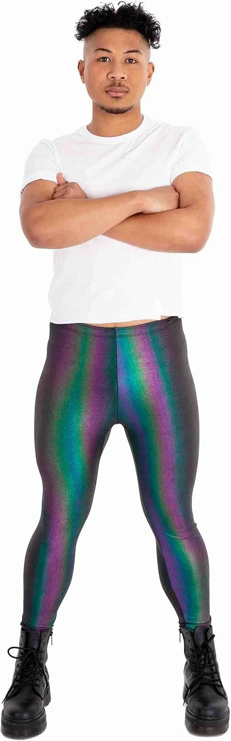 Kapow Meggings Metallic & Special Material Men's Leggings