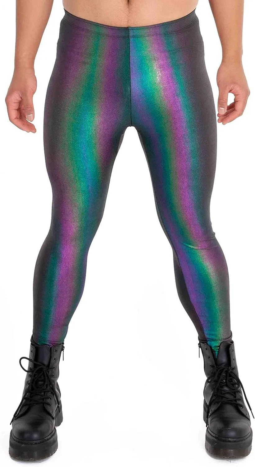 Kapow Meggings Metallic & Special Material Men's Leggings