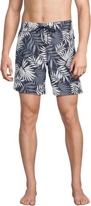 Lands' End Men's 7 Inch Volley Hydroliner Swim Trunks