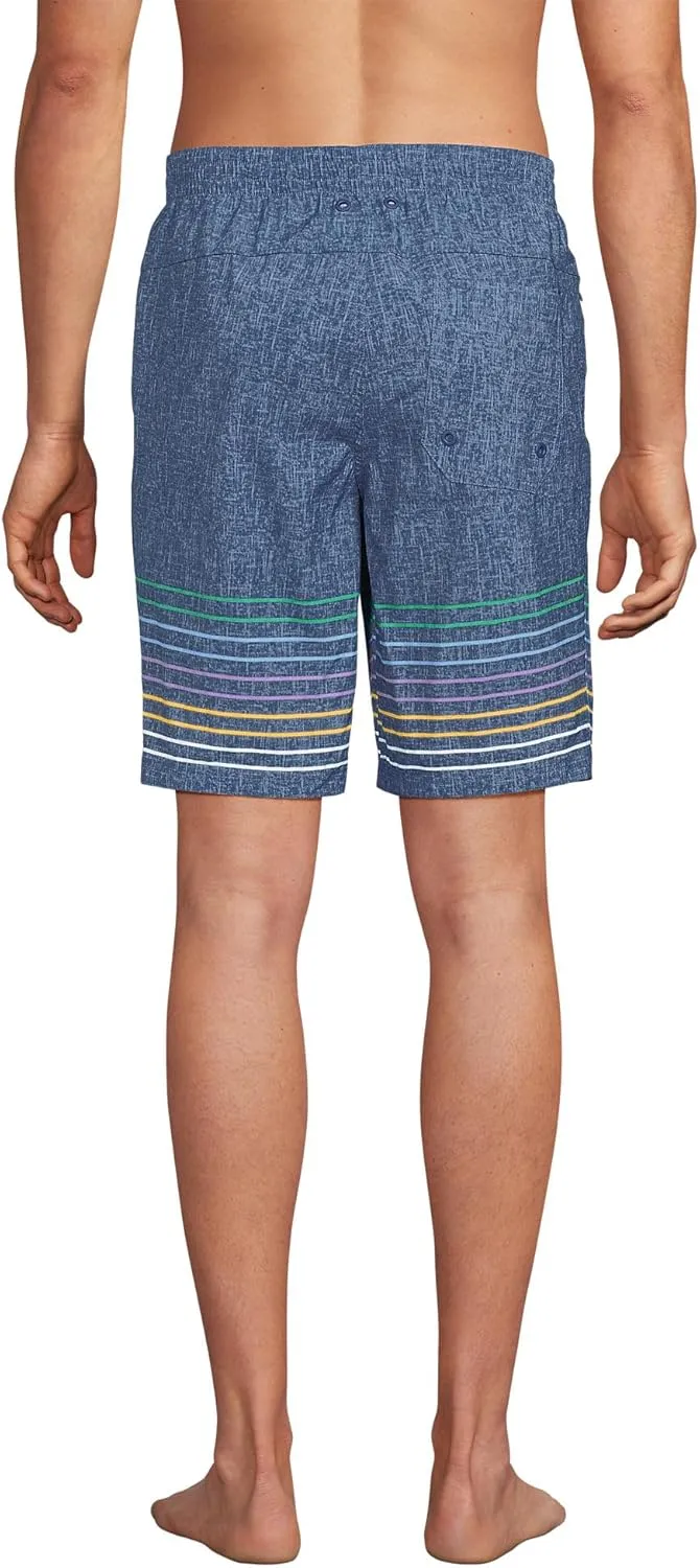 Lands' End Men's 9" Volley Hydroliner Swim Trunks