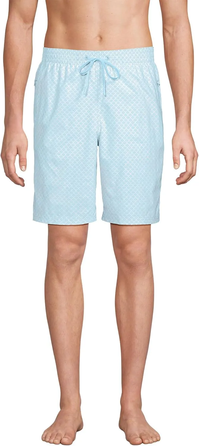 Lands' End Men's 9" Volley Hydroliner Swim Trunks
