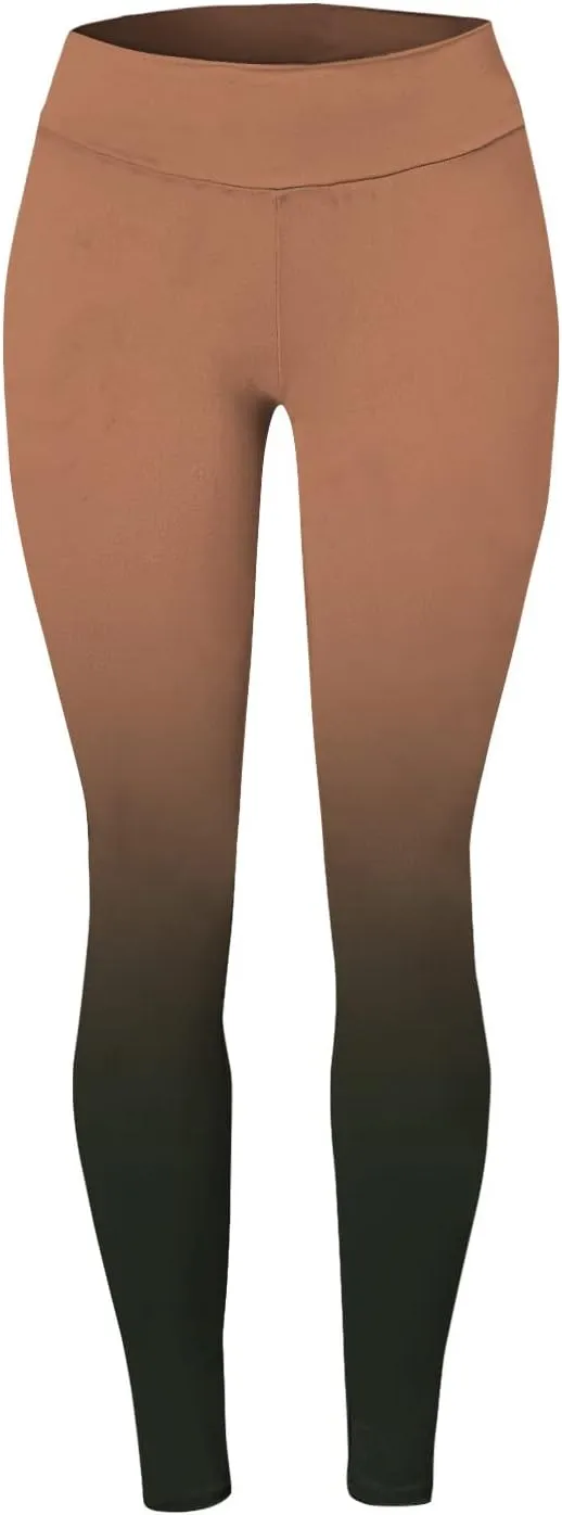 LCMTWX Workout Leggings Autumn Casual Print Leggings Boot Pants Workout Leggings Winter Warm Thick Tights High Waisted