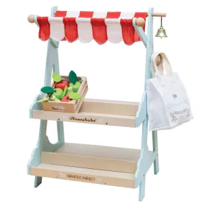 Le Toys Van Roleplay - Market Stall & Fruit Crate
