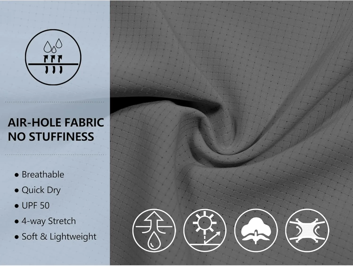 Little Donkey Andy Women's UPF 50 UV Protection Shirt, Breathable Short Sleeve Fishing Hiking Shirts, Quick Dry