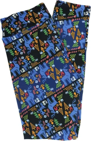 Lu La Roe Disney_Leggings (One Size) Fits Pants Size 0-10