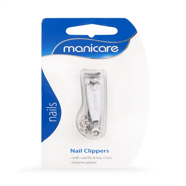 Manicare - Nail Clippers With File & Chain