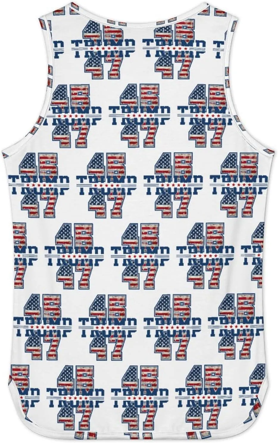 Mens Beach Tank Tops Trump Sleeveless Lightweight Shirts Summer Running Athletic Swim Shirts