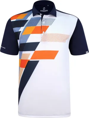 Men's Bowling Polo Shirts Material Wicks Sweat & Dries Fast, Size S-6XL