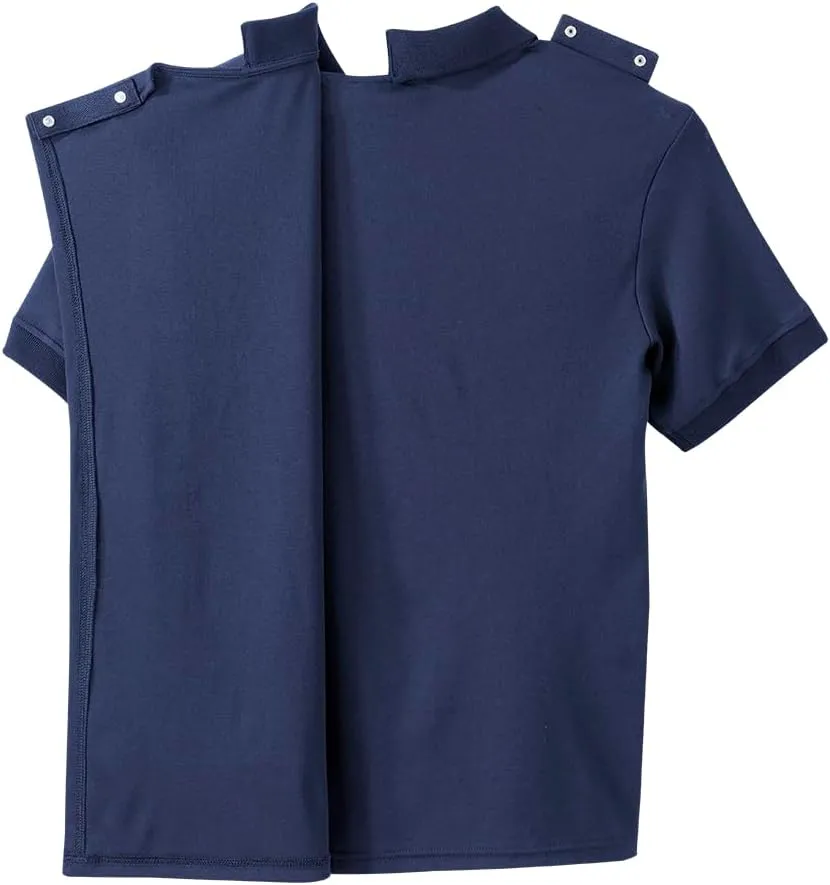 Mens Handsome Adaptive Polo Shirt Tops