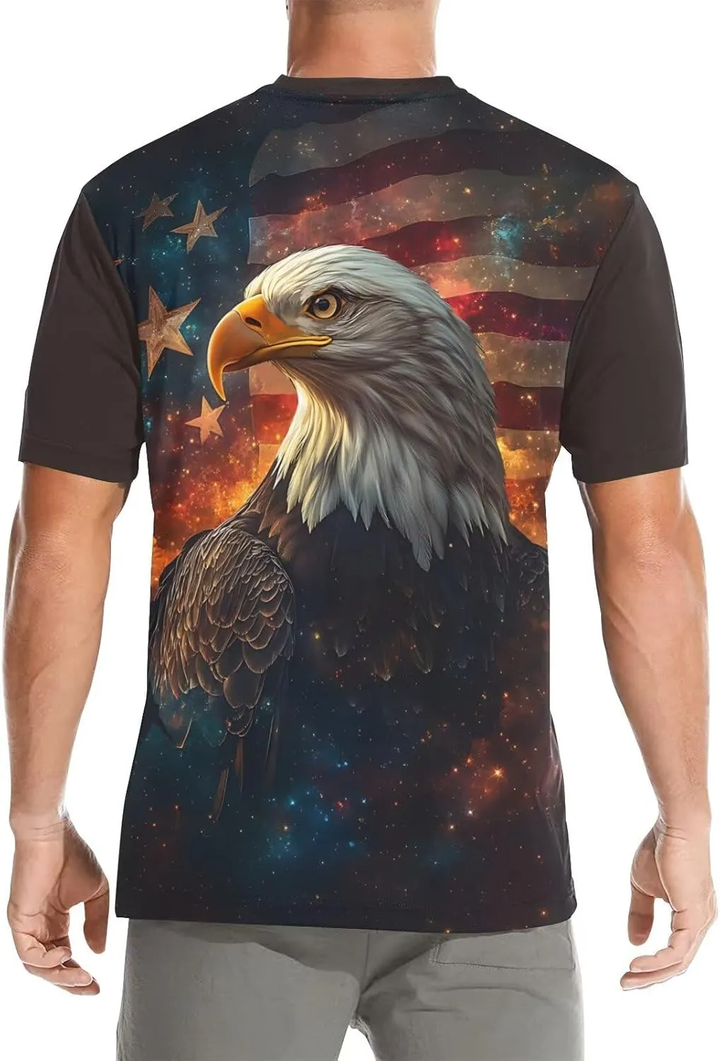 Men's Soft T-Shirts Crewneck Short Sleeve Fashion Casual Shirts for Father Husband Son Friends
