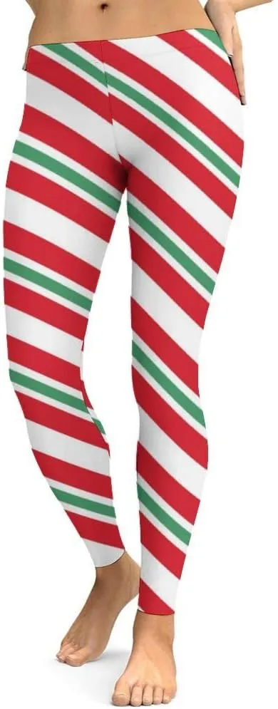 Mermaid Leggings for Women Halloween Shiny Green Fish Scale Legging Pants