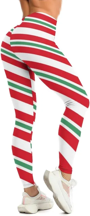 Mermaid Leggings for Women Halloween Shiny Green Fish Scale Legging Pants