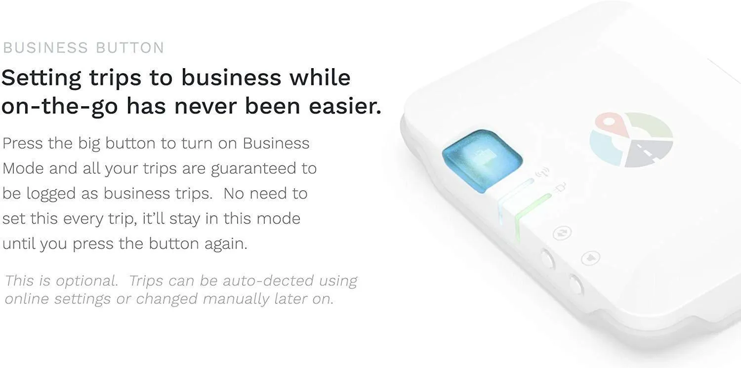 Mileage Ace Pro - Trusted GPS Mileage Tracker with Cellular Uploading - Automatic Electronic Mileage Log   Real Time Vehicle Tracker