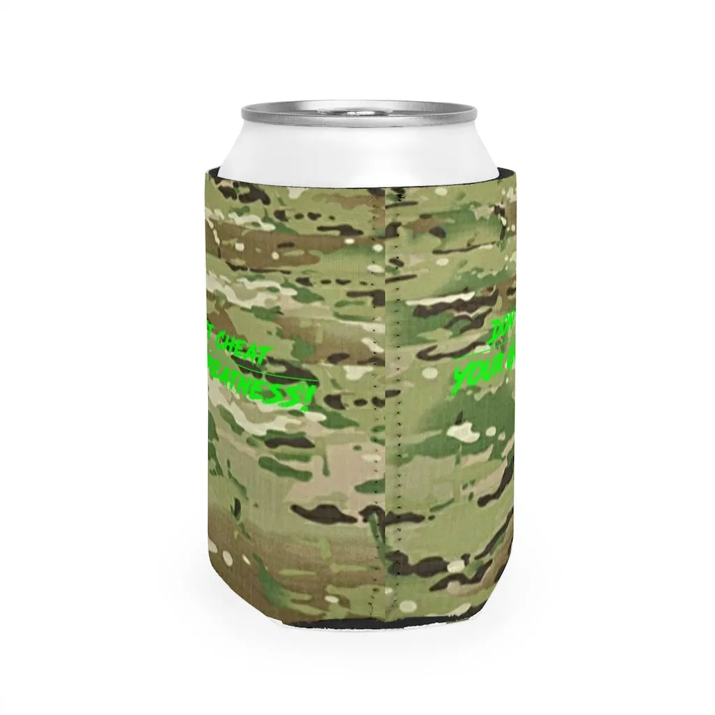 Military Personnel & Veterans Can Cooler Sleeve